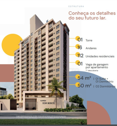 Imagem Apartamento com 2 Quartos à Venda, 50 m² em São João - Itajaí