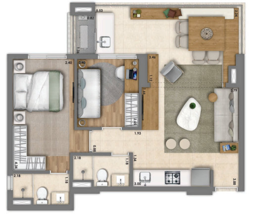 Imagem Apartamento com 1 Quarto à Venda, 37 m² em Vila Mariana - São Paulo Imagem Apartamento com 1 Quarto à Venda, 37 m² em Vila Mariana - São Paulo