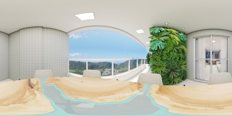 Apartamento com 2 Quartos à Venda, 62 m² em Canto Do Forte - Praia Grande