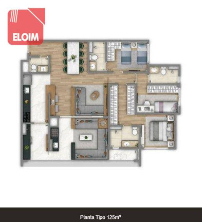 Imagem Apartamento com 4 Quartos à Venda, 125 m² em Freguesia Do ó - São Paulo Imagem Apartamento com 4 Quartos à Venda, 125 m² em Freguesia Do ó - São Paulo