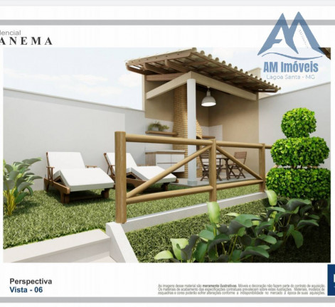Imagem Casa com 3 Quartos à Venda, 180 m² em Ipanema - Lagoa Santa Imagem Casa com 3 Quartos à Venda, 180 m² em Ipanema - Lagoa Santa