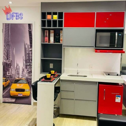 Imagem Apartamento com 1 Quarto para Alugar, 33 m² em Jardim Faculdade - Sorocaba Imagem Apartamento com 1 Quarto para Alugar, 33 m² em Jardim Faculdade - Sorocaba