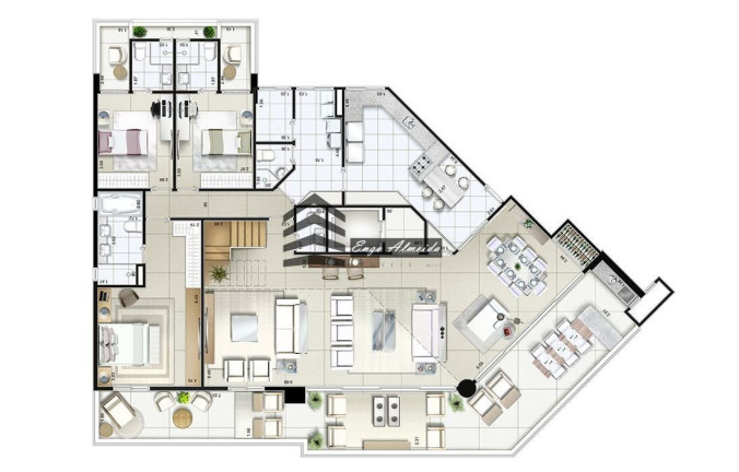 Imagem Apartamento com 4 Quartos à Venda, 521 m² em Centro - São Bernardo Do Campo Imagem Apartamento com 4 Quartos à Venda, 521 m² em Centro - São Bernardo Do Campo