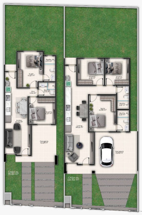 Imagem Casa com 3 Quartos à Venda, em Areias - Tijucas Imagem Casa com 3 Quartos à Venda, em Areias - Tijucas