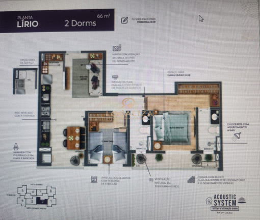 Imagem Imóvel com 2 Quartos à Venda, 66 m² em Jardim Satélite - São José Dos Campos Imagem Imóvel com 2 Quartos à Venda, 66 m² em Jardim Satélite - São José Dos Campos