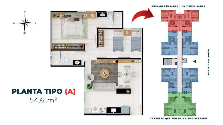 Imagem Apartamento com 2 Quartos à Venda, em Centro - Timon Imagem Apartamento com 2 Quartos à Venda, em Centro - Timon