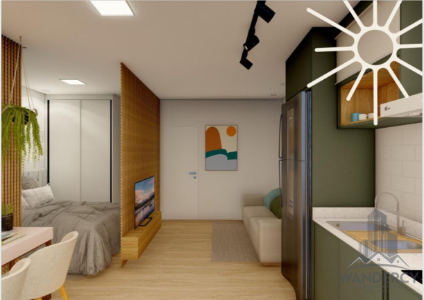 Imagem Apartamento com 1 Quarto à Venda, 37 m² em Perequê Açu - Ubatuba