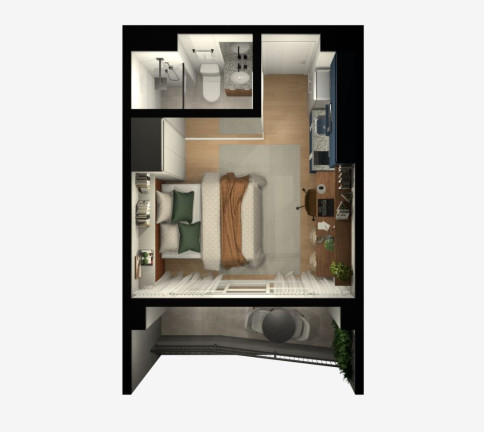 Imagem Apartamento à Venda, 25 m² em Butantã - São Paulo Imagem Apartamento à Venda, 25 m² em Butantã - São Paulo