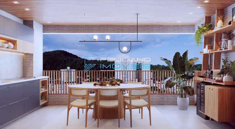 Imagem Apartamento com 3 Quartos à Venda, 102 m² em Canto Do Forte - Praia Grande