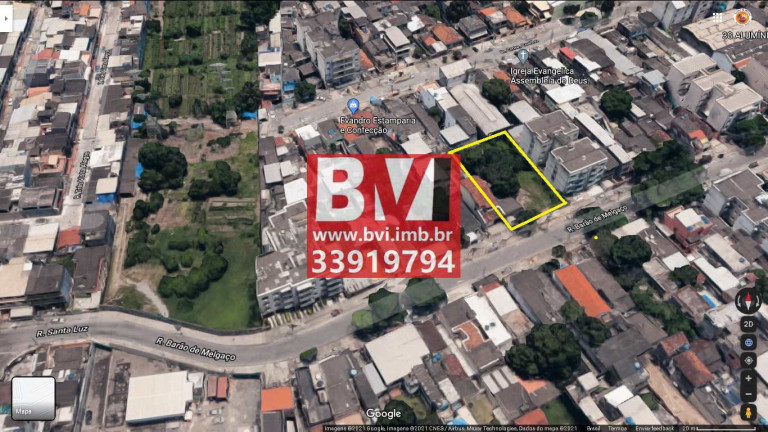 Terreno à Venda, 640 m² em Vista Alegre - Rio De Janeiro