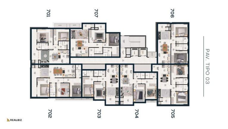 Imagem Apartamento com 3 Quartos à Venda, em Palmas - Governador Celso Ramos Imagem Apartamento com 3 Quartos à Venda, em Palmas - Governador Celso Ramos