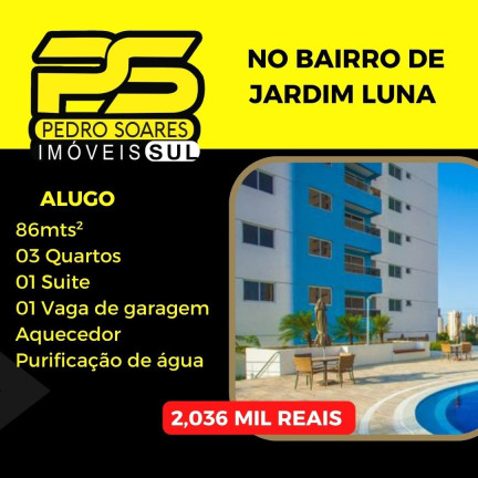 Apartamento com 3 Quartos para Alugar, 86 m² em Brisamar - João Pessoa