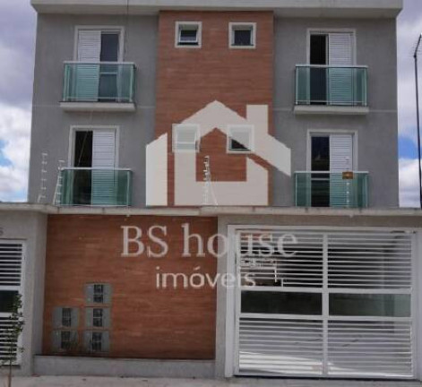 Apartamento com 2 Quartos à Venda, 58 m² em Santa Maria - Santo André