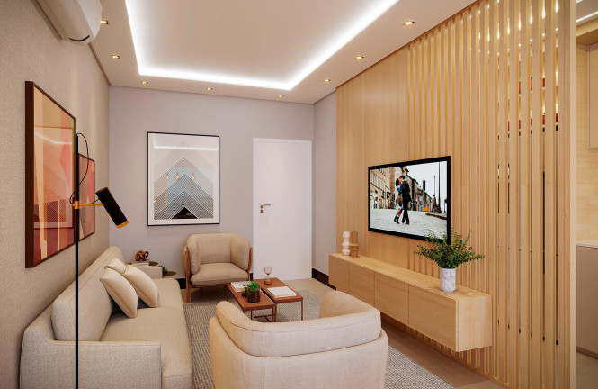 Imagem Apartamento com 2 Quartos à Venda, 73 m² em Barreiros - São José