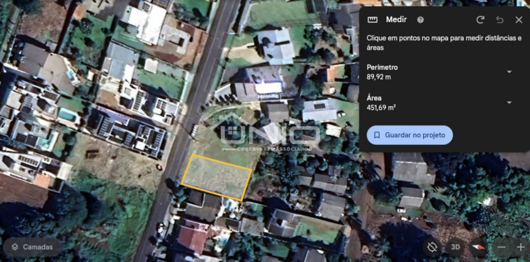 Imagem Terreno à Venda, 450 m² em Pinheiros - Pato Branco Imagem Terreno à Venda, 450 m² em Pinheiros - Pato Branco