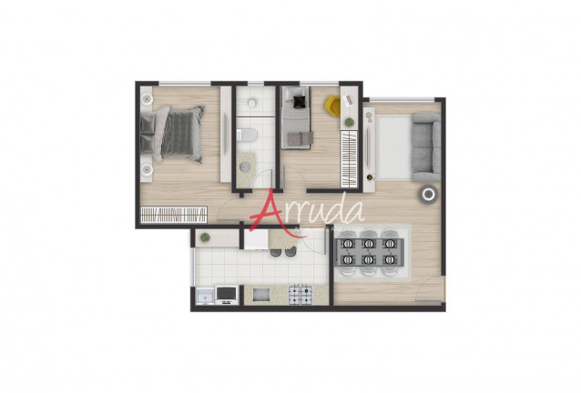 Imagem Apartamento com 2 Quartos à Venda, 61 m² em Pioneiros Catarinenses - Cascavel Imagem Apartamento com 2 Quartos à Venda, 61 m² em Pioneiros Catarinenses - Cascavel