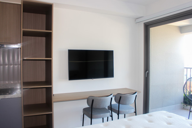 Imagem Apartamento com 1 Quarto para Alugar, 30 m² em Moema - São Paulo