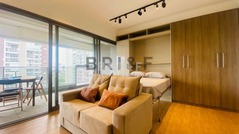 Apartamento com 1 Quarto para Alugar, 40 m² em Brooklin Paulista - São Paulo