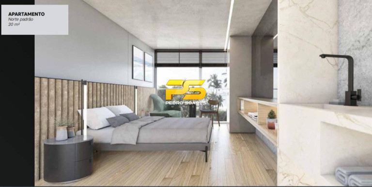 Imagem Apartamento com 1 Quarto à Venda, 20 m² em Cabo Branco - João Pessoa Imagem Apartamento com 1 Quarto à Venda, 20 m² em Cabo Branco - João Pessoa