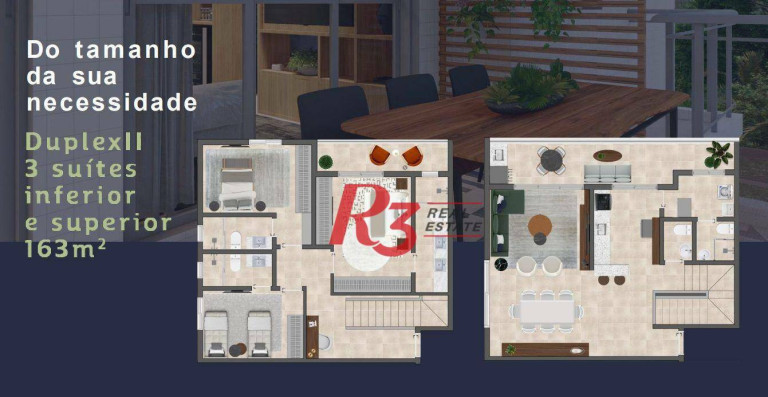 Imóvel com 3 Quartos à Venda, 162 m² em Boqueirão - Santos