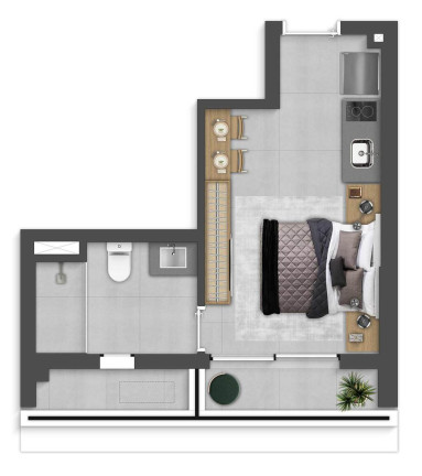 Imagem Imóvel com 1 Quarto à Venda, 27 m² em Vila Madalena - São Paulo Imagem Imóvel com 1 Quarto à Venda, 27 m² em Vila Madalena - São Paulo