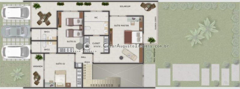 Imagem Casa com 3 Quartos à Venda, 229 m² em Sapiranga - Fortaleza Imagem Casa com 3 Quartos à Venda, 229 m² em Sapiranga - Fortaleza