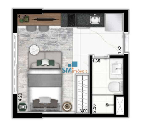 Imagem Apartamento com 1 Quarto à Venda, 21 m² em Paraíso - São Paulo Imagem Apartamento com 1 Quarto à Venda, 21 m² em Paraíso - São Paulo