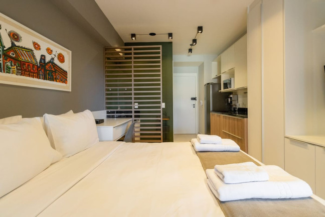 Imagem Apartamento com 1 Quarto para Alugar, 26 m² em Vila Madalena - São Paulo Imagem Apartamento com 1 Quarto para Alugar, 26 m² em Vila Madalena - São Paulo