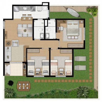 Imagem Apartamento com 3 Quartos à Venda, 67 m² em Vila Conceição - Diadema