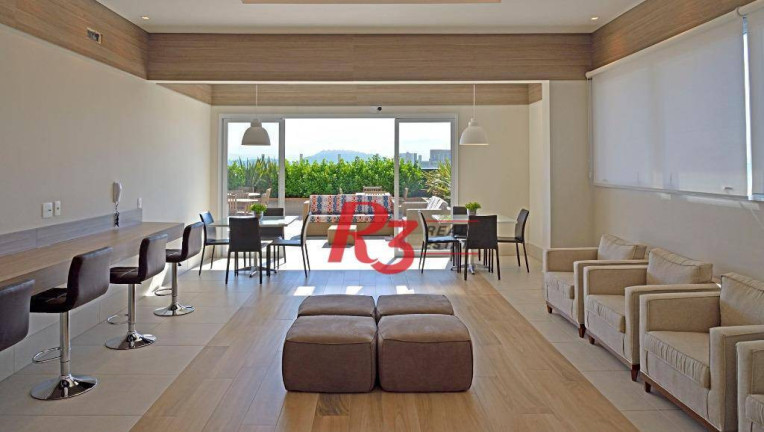 Imagem Apartamento com 4 Quartos para Alugar, 204 m² em Embaré - Santos