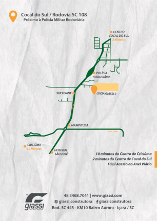 Imagem Terreno à Venda, 367 m² em Lucia Giassi 2 - Cocal Do Sul Imagem Terreno à Venda, 367 m² em Lucia Giassi 2 - Cocal Do Sul