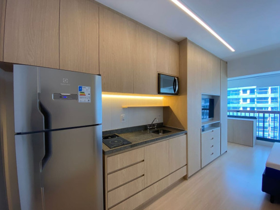 Imagem Apartamento com 1 Quarto para Alugar, 25 m² em Brooklin - São Paulo