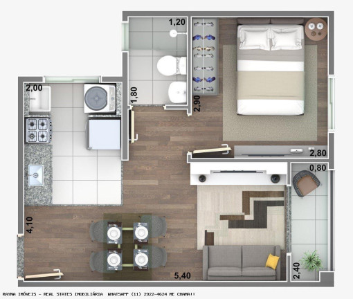 Imagem Apartamento com 1 Quarto à Venda, 43 m² em Jardim Oriental - São Paulo Imagem Apartamento com 1 Quarto à Venda, 43 m² em Jardim Oriental - São Paulo