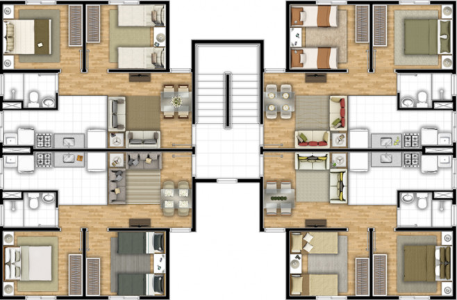 Imagem Apartamento com 2 Quartos à Venda, 52 m² em Loteamento Residencial Campina Verde - Campinas Imagem Apartamento com 2 Quartos à Venda, 52 m² em Loteamento Residencial Campina Verde - Campinas