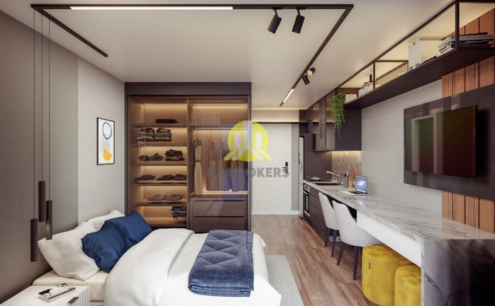 Imagem Apartamento com 1 Quarto à Venda, 37 m² em Batel - Curitiba Imagem Apartamento com 1 Quarto à Venda, 37 m² em Batel - Curitiba