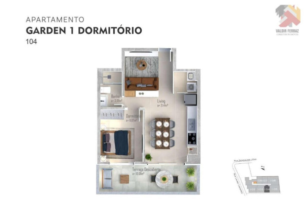 Imagem Apartamento com 2 Quartos à Venda, 68 m² em Trindade - Florianópolis