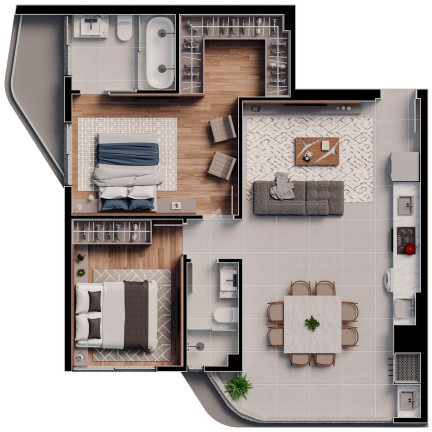 Imagem Apartamento com 2 Quartos à Venda, 72 m² em São Judas - Itajaí