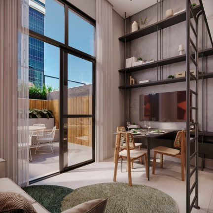Imagem Apartamento com 1 Quarto à Venda, 34 m² em Alto Da Glória - Curitiba