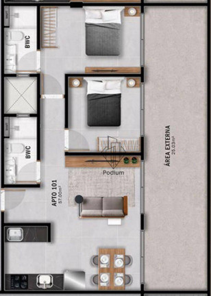 Imagem Apartamento com 2 Quartos à Venda, 57 m² em Intermares - Cabedelo Imagem Apartamento com 2 Quartos à Venda, 57 m² em Intermares - Cabedelo