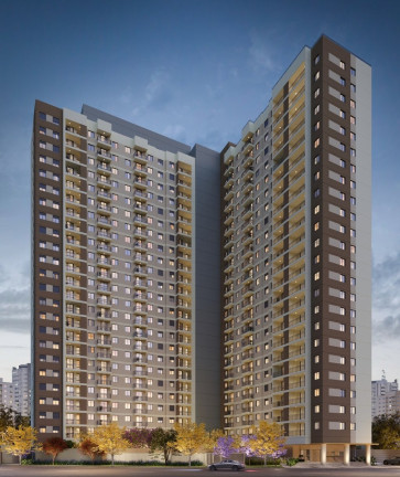 Apartamento com 2 Quartos à Venda, 37 m² em Campo Limpo - São Paulo
