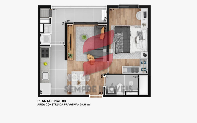 Imagem Apartamento com 2 Quartos à Venda, 51 m² em Tingui - Curitiba Imagem Apartamento com 2 Quartos à Venda, 51 m² em Tingui - Curitiba