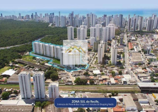 Imagem Apartamento com 2 Quartos à Venda, 53 m² em Imbiribeira - Recife