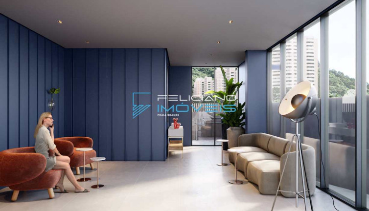 Imagem Apartamento com 3 Quartos à Venda, 102 m² em Canto Do Forte - Praia Grande