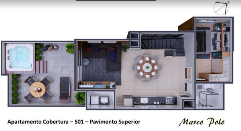 Imagem Apartamento com 3 Quartos à Venda, 110 m² em Bom Jesus - São José Dos Pinhais