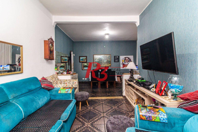 Imagem Casa com 2 Quartos à Venda, 135 m² em Embaré - Santos Imagem Casa com 2 Quartos à Venda, 135 m² em Embaré - Santos