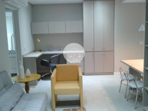 Imagem Apartamento com 1 Quarto para Alugar, 55 m² em Brooklin Paulista - São Paulo