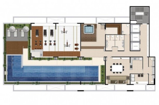 Imagem Apartamento com 1 Quarto à Venda, 42 m² em Jardim Do Mar - São Bernardo Do Campo