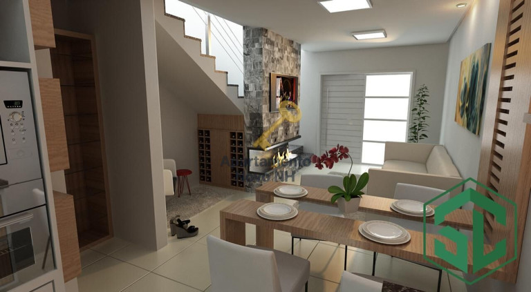 Imagem Casa com 2 Quartos à Venda, 83 m² em Petrópolis - Novo Hamburgo Imagem Casa com 2 Quartos à Venda, 83 m² em Petrópolis - Novo Hamburgo