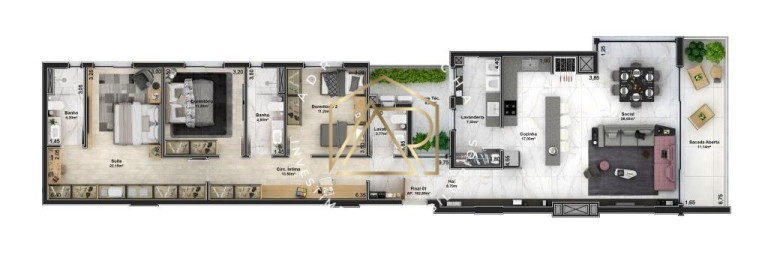 Imagem Apartamento com 3 Quartos à Venda, 163 m² em Imigrante - Bento Gonçalves