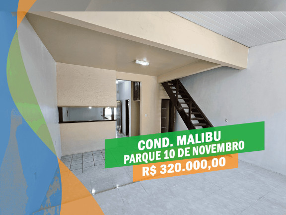 Casa com 2 Quartos à Venda, 90 m² em Parque 10 De Novembro - Manaus